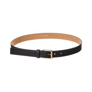 Persaman New York Brinley16 Leather Belt, Black